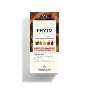 PHYTOCOLOR 7.43 BLOND CUIVRE DORE