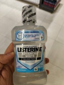 LISTERINE BB BLANCHEUR PUS LEGERE 250ML