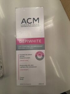 ACM DEPIWHITE LAIT CORPOREL