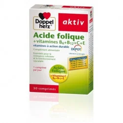 AKTIV ACIDE FOLIQUE+VITAMINE C+E