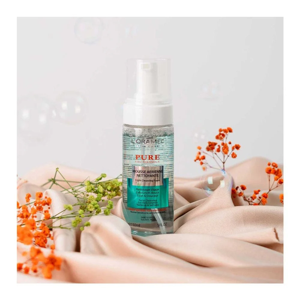 L'ORAMEL UREAVE MOUSSE NETTOYANT PEAU GRASSE 100ML