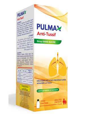 PULMAX ANTI TUSSIF SIROP 150ML