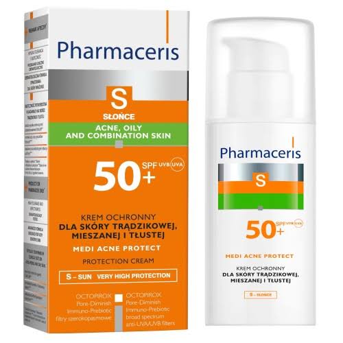 PHARMACERIS S ECRAN PEAU GRASSE 50+