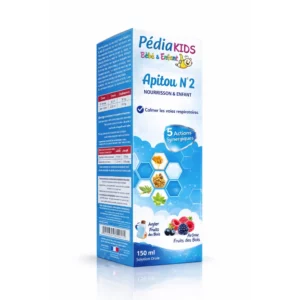 PEDIAKIDS APITOU 2 SIROP 150ML T.SECHE