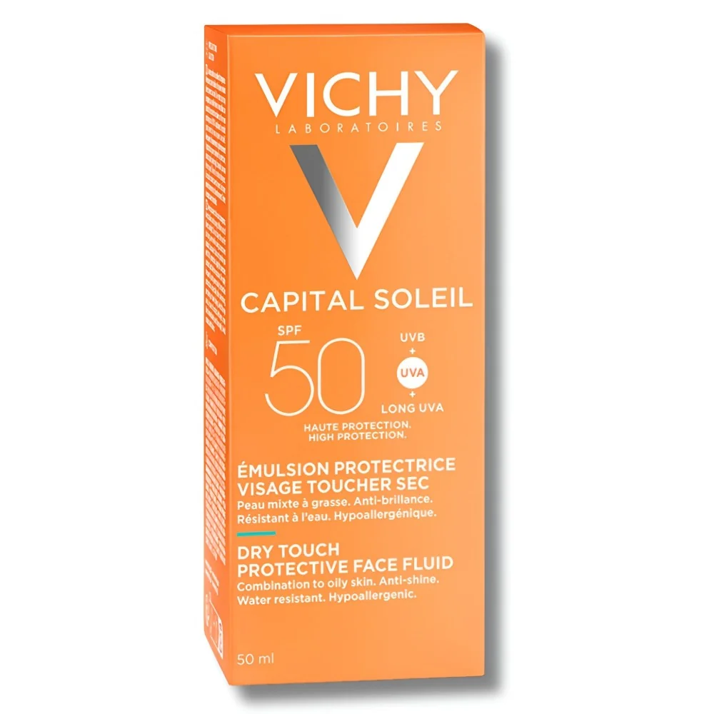 VICHY CAPITAL SOLEIL EMULSION TOUCHER SEC 50+
